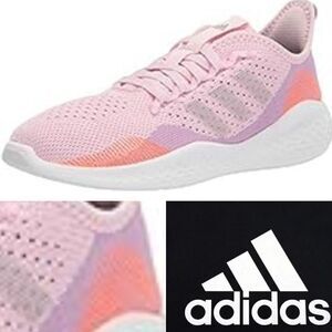 NEW 10 ADIDAS FLUIDFLOW FLUID FLOW PINK PURPLE ORANGE RUNNING SHOES IN BOX NWT